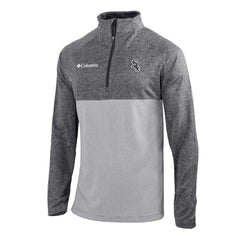 Chicago White Sox Columbia Omni-Wick Raglan Rockin' It Quarter-Zip Pullover - Gray Pullover