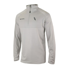 Chicago White Sox Columbia Omni-Wick Raglan Rockin' It Quarter-Zip Pullover - Gray Pullover