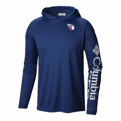 Cleveland Guardians Columbia Terminal Tackle Omni-Shade Pullover Hoodie - Navy Hoodies