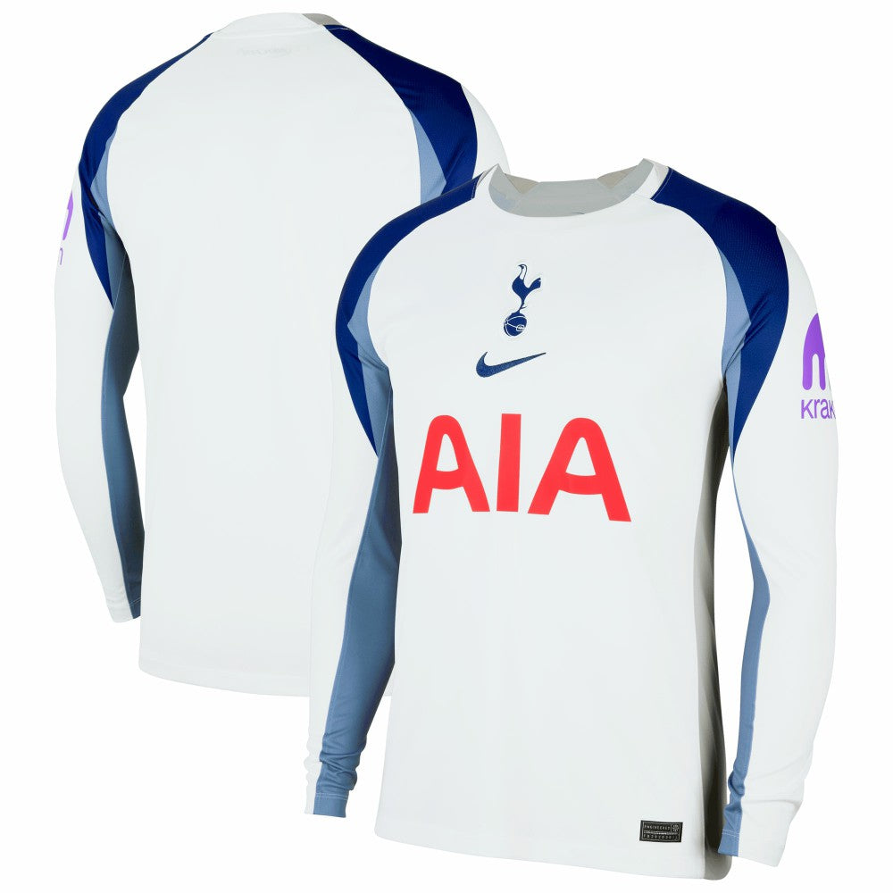 Tottenham Hotspur 2025/26 Home Replica Long Sleeve Jersey White - Nike sale