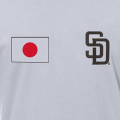 San Diego Padres New Era Japanese Flag T-Shirt - White T-shirts