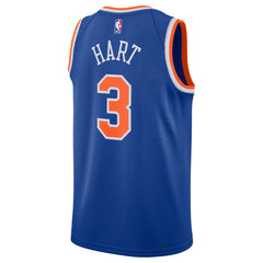 Josh Hart New York Knicks Unisex Swingman Player Jersey Icon Edition Blue - Nike