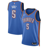 Luguentz Dort Oklahoma City Thunder Unisex Swingman Player Jersey Icon Edition Blue - Nike