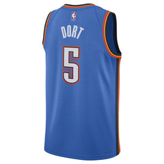 Luguentz Dort Oklahoma City Thunder Unisex Swingman Player Jersey Icon Edition Blue - Nike