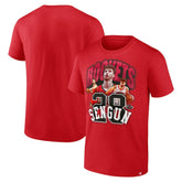 Alperen Sengun Houston Rockets Notorious 4.0 T-Shirt Red - Fanatics