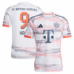 Harry Kane Bayern Munich 2025/26 Away Replica Player Jersey White - Adidas