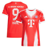 Harry Kane Bayern Munich Women's 2025/26 Home Replica Jersey Red - Adidas outlet