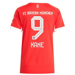 Harry Kane Bayern Munich Women's 2025/26 Home Replica Jersey Red - Adidas outlet