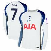 Son Heung-Min Tottenham Hotspur 2025/26 Home Replica Long Sleeve Jersey White - Nike for sale