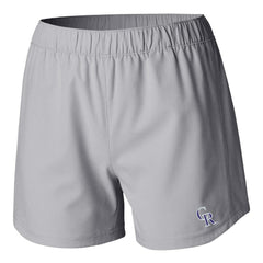 Colorado Rockies Columbia Women's Tamiami Pull-On Shorts - Gray Shorts