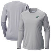 Athletics Columbia Tidal Tee II Long Sleeve T-Shirt - Gray T-shirts