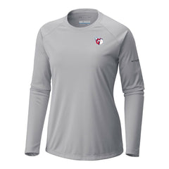 Cleveland Guardians Columbia Tidal Tee II Long Sleeve T-Shirt - Gray T-shirts