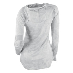 Kansas City Royals Columbia Women's Omni-Wick Sunday Ball Raglan Pullover Hoodie - White Hoodies