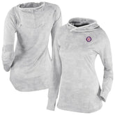 Washington Nationals Columbia Women's Omni-Wick Sunday Ball Raglan Pullover Hoodie - White Hoodies