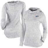 New York Mets Columbia Women's Omni-Wick Sunday Ball Raglan Pullover Hoodie - White Hoodies