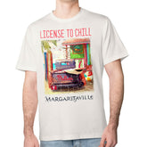 Philadelphia Phillies Margaritaville License to Chill T-Shirt - Cream T-shirts