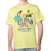 Athletics Margaritaville Gameday Party T-Shirt - Yellow T-shirts