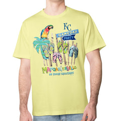 Kansas City Royals Margaritaville Gameday Party T-Shirt - Yellow T-shirts