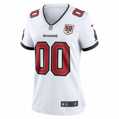 Tampa Bay Buccaneers Women's 50th Season Custom Game Jersey - White Jerseys