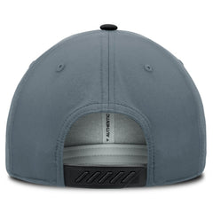 Utah Mammoth Fanatics Utah Badge Adjustable Hat - Black/Charcoal | US 203122128