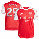 Kai Havertz Arsenal 2025/26 Home Player Jersey Red - Adidas on sale