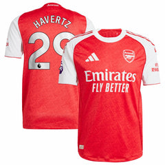 Kai Havertz Arsenal 2025/26 Home Player Jersey Red - Adidas on sale