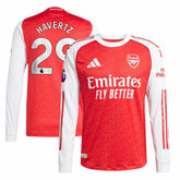 Kai Havertz Arsenal 2025/26 Home Long Sleeve Player Jersey Red - Adidas online