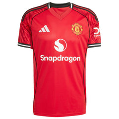 Bruno Fernandes Manchester United Home 2025/26 Replica Player Jersey Red - Adidas on sale