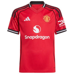 Alejandro Garnacho Manchester United Youth Home 2025/26 Replica Player Jersey Red - Adidas on sale