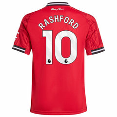 Marcus Rashford Manchester United Youth Home 2025/26 Replica Player Jersey Red - Adidas on sale