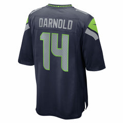 Sam Darnold Seattle Seahawks Team Game Jersey - College Navy Jerseys