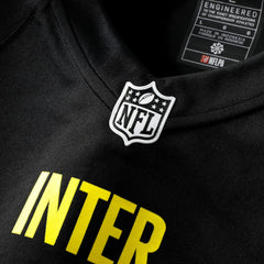Inter Milan 2025 Soccer x NFL Game Jersey Black - Nike discount