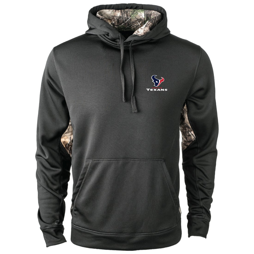 Houston Texans Dunbrooke Ranger Real Tree Camo Hoodie - Black Hoodies