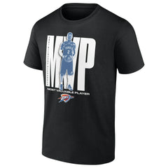 Shai Gilgeous-Alexander Oklahoma City Thunder 2025 NBA MVP T-Shirt Black