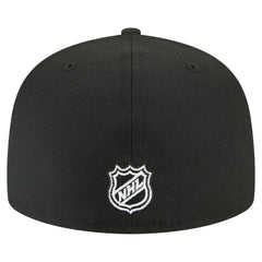 New Jersey Devils New Era Faded Lines 59FIFTY Fitted Hat - Black | US 203126873