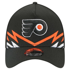 Philadelphia Flyers New Era 39THIRTY A-Frame Perforated Flex Hat - Black | US 203126885