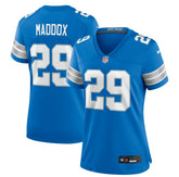 Avonte Maddox Detroit Lions Women's Team Game Jersey - Blue Jerseys