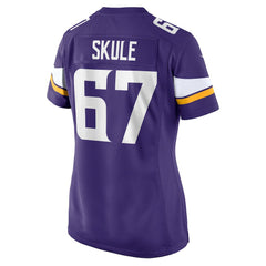 Justin Skule Minnesota Vikings Women's Team Game Jersey - Purple Jerseys