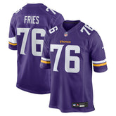 Will Fries Minnesota Vikings Team Game Jersey - Purple Jerseys