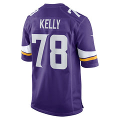 Ryan Kelly Minnesota Vikings Team Game Jersey - Purple Jerseys