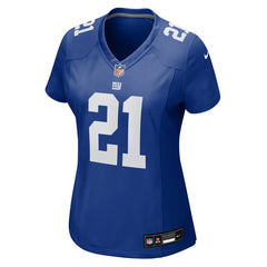 Paulson Adebo New York Giants Women's Team Game Jersey - Royal Jerseys