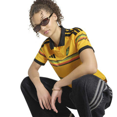 Jamaica National Team Women's 2026 Home Replica Jersey Yellow - Adidas sale