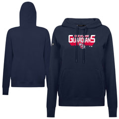 Cleveland Guardians Levelwear Women's Adorn Retro 3D Pullover Hoodie - Navy Hoodies