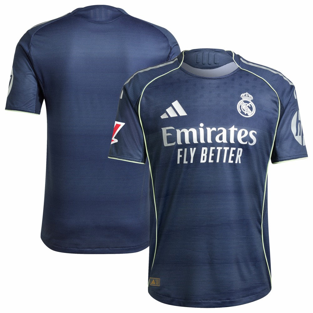Real Madrid 2025/26 Away Jersey Blue - Adidas cheap