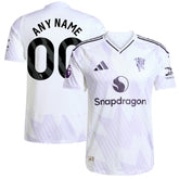 Manchester United 2025/26 Away Custom Jersey White - Adidas on sale