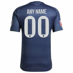 Real Madrid 2025/26 Away Custom Jersey Blue - Adidas online