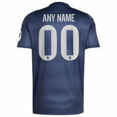 Real Madrid 2025/26 Away Replica Custom Jersey Blue - Adidas discount