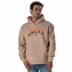 New York Knicks The Wild Collective Unisex Mantra Premium Hoodie Tan