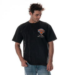 New York Knicks The Wild Collective Unisex Oversized Streetwear T-Shirt Black