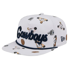 Dallas Cowboys New Era Team Cheer 19TWENTY Snapback Hat - White Hats